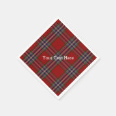 MacFarlane Tartan Kariert Paper Napkins Serviette (Ecke)