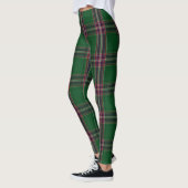 MacFarlane Tartan-kariertes Leggings-Grün Leggings (Links)