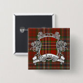 MacFarlane Tartan-Schild Button (Vorne & Hinten)