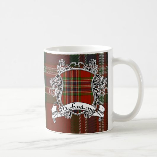 MacFarlane Tartan-Schild Kaffeetasse (Rechts)