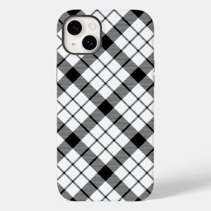 MacFarlane Tartan Schwarz-weiß kariert Case-Mate iPhone 14 Plus Hülle