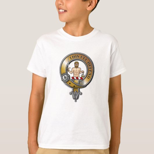 MacFarlane Wappen Abzeichen T-Shirt (Vorderseite)