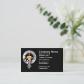 MacFarlane Wappen Abzeichen Visitenkarte (Stehend Vorderseite)