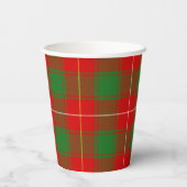 MacFee McPhee Scottish Clan Tartan Paper Cups Pappbecher (Rückseite)