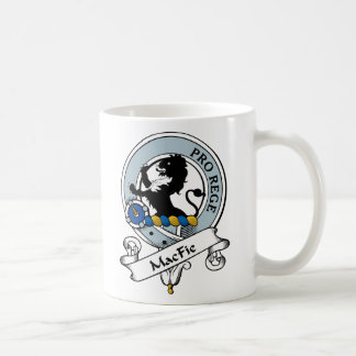 MacFie Clan-Abzeichen Kaffeetasse