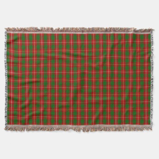 MacFie-Clan-Tartan Decke (Vorderseite)