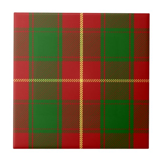 MacFie-Clan-Tartan Fliese (Vorderseite)