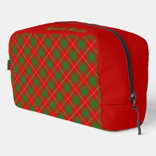 Macfie Clan Tartan Schottischer Karo Dopp Kit Waschbeutel (Rechte Ecke)