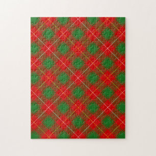 Macfie McPhee Tartan Kariertes Muster Puzzle