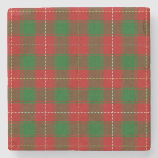 Macfie Tartan Steinuntersetzer (Vorderseite)