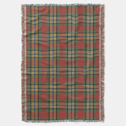 MacGill Ancient Original Scottish Tartan Decke (Vorderseite Vertikal)
