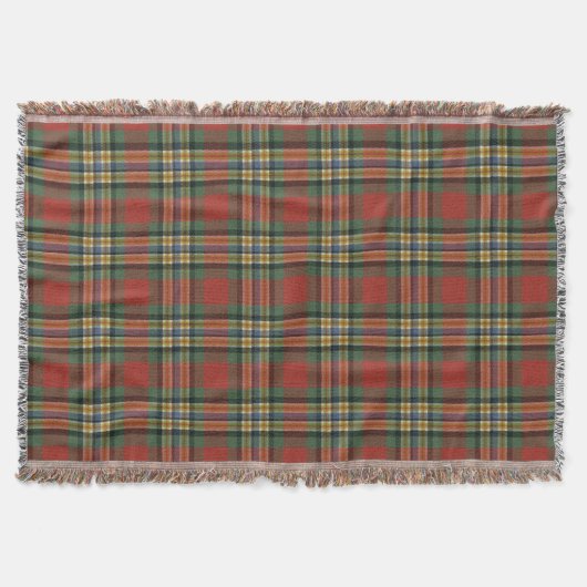 MacGill Ancient Original Scottish Tartan Decke (Vorderseite)