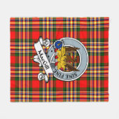 MacGill Clan Abzeichen Tartan Kariert Fleecedecke (Vorderseite (Horizontal))