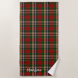 MacGill Clan Tartan Plaid Strandtuch