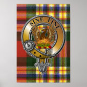 MacGill Tartan & Abzeichen Poster (Vorne)