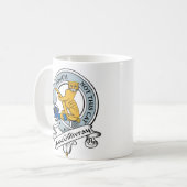 MacGillivray Clan-Abzeichen Kaffeetasse (Vorderseite Links)