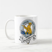 MacGillivray Clan-Abzeichen Kaffeetasse (Links)