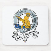 MacGillivray Clan-Abzeichen Mousepad (Vorne)