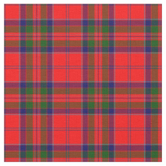 MacGillivray Modern Tartan Stoff (Nahaufnahme)