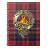 MacGillivray Tartan & Abzeichen Notizblock (Vorderseite)
