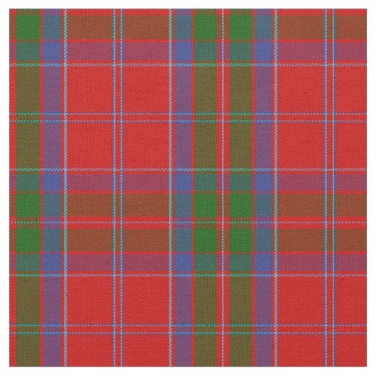 MacGillivray Tartan-Druck Stoff (Nahaufnahme)