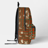MacGregor Ancient Tartan Scotland Lion Map Art Bedruckter Rucksack (Links)