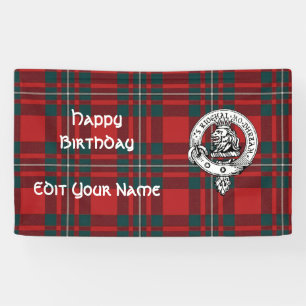 MacGregor Banner. Ändern von Name/Ereignis/H Banner