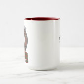 MacGregor Clan Abzeichen Combo 15oz Tasse (Zentrum)