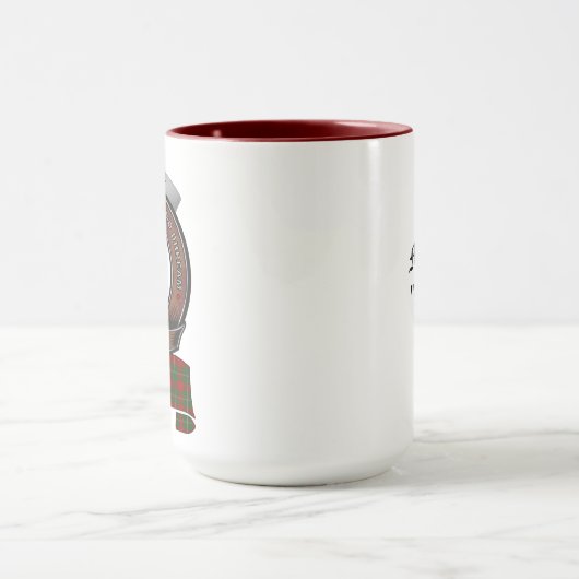 MacGregor Clan Abzeichen Combo 15oz Tasse (Zentrum)