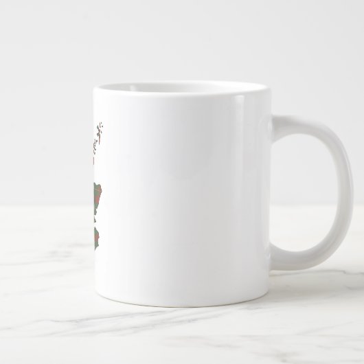 MacGregor Clan Abzeichen Jumbo Tasse (Rechts)