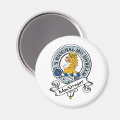 MacGregor Clan Abzeichen Magnet (Vorderseite/Rückseite)