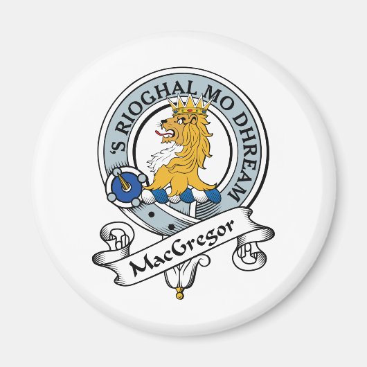 MacGregor Clan Abzeichen Magnet (Vorne)