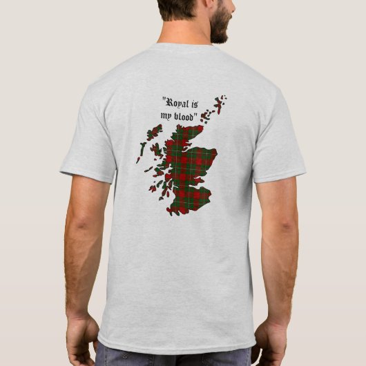 MacGregor Clan Adult T-Shirt (Rückseite)