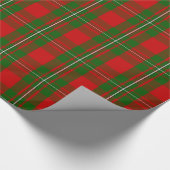 MacGregor Clan Tartan Geschenkpapier (Ecke)