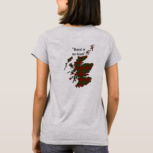 MacGregor Clan Women T-Shirt (Rückseite)