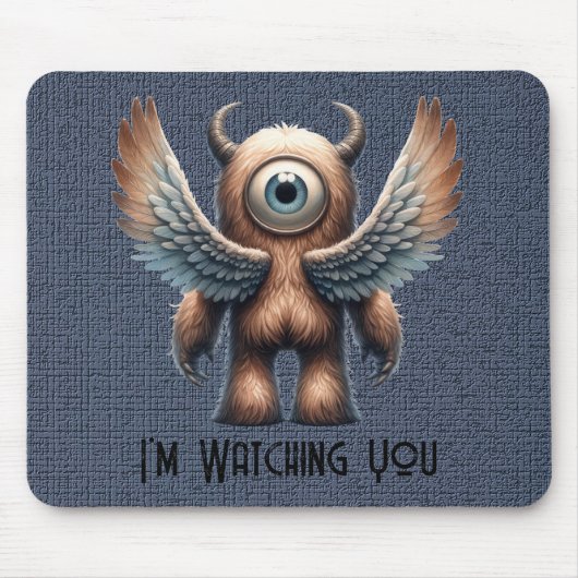 MacGregor - Ein mit Augen Monster - Benutzerdefini Mousepad (Vorne)