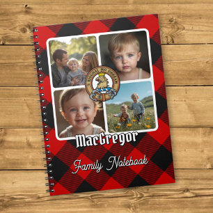 MacGregor-Familienfoto-Collage Notizblock