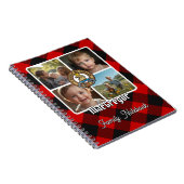 MacGregor-Familienfoto-Collage Notizblock (Rechte Seite)