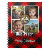 MacGregor-Familienfoto-Collage Notizblock (Vorderseite)