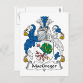MacGregor-Familienwappen Postkarte (Vorne/Hinten)
