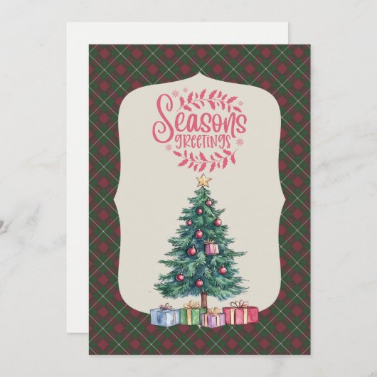 MacGregor Hunting schottischer Tartan Weihnachten (Vorne/Hinten)