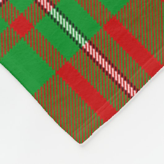 MacGregor Modern Clan Abzeichen Tartan Kariert Fleecedecke (Ecke)