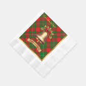 MacGregor Personalisiert Tartan Christmas Serviette (Ecke)
