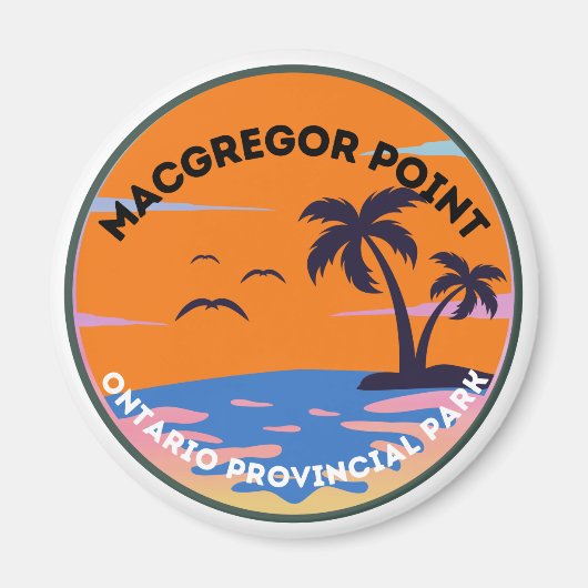 Macgregor Point Ontario Provincial Park Magnet (Vorne)