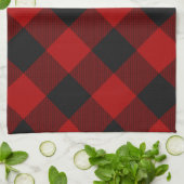 MacGregor | Rob Roy | Buffalo Kariert Red Tartan Geschirrtuch (Gefaltet)