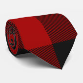 MacGregor | Rob Roy | Buffalo Kariert Red Tartan Krawatte (Gerollt)