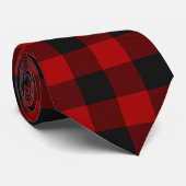 MacGregor | Rob Roy | Buffalo Kariert Red Tartan Krawatte (Gerollt)