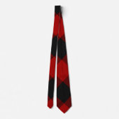 MacGregor | Rob Roy | Buffalo Kariert Red Tartan Krawatte (Rückseite)