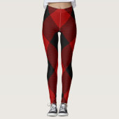 MacGregor | Rob Roy | Buffalo Kariert Red Tartan Leggings (Vorderseite)