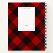 MacGregor | Rob Roy | Buffalo Kariert Red Tartan Notizblock (Rückseite)